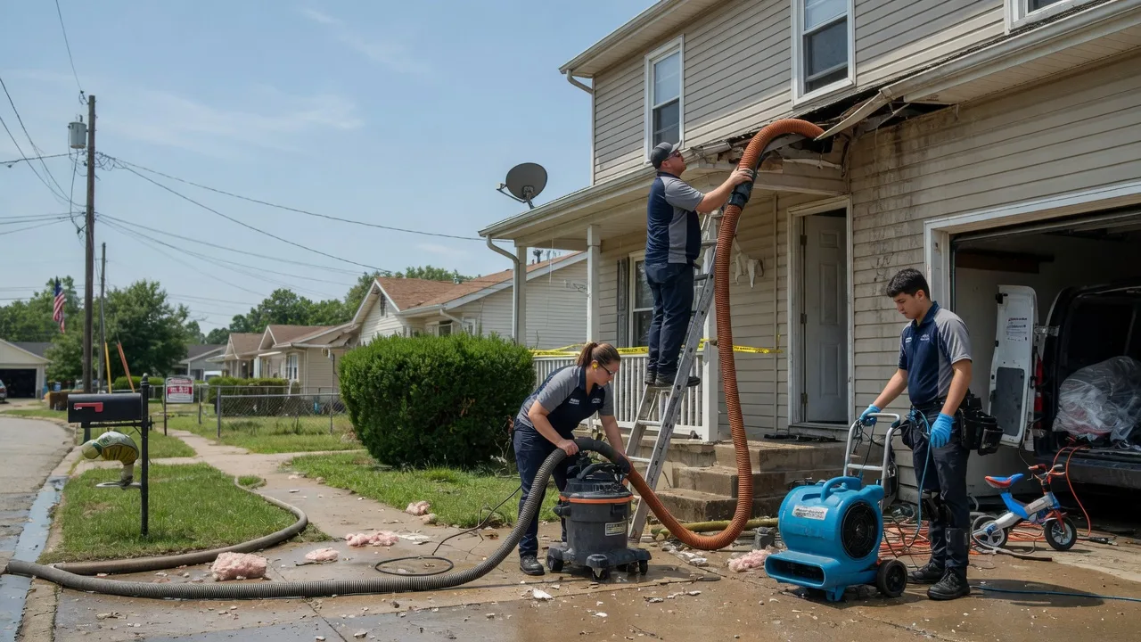 Water Damage Restoration in Checotah, OK near me